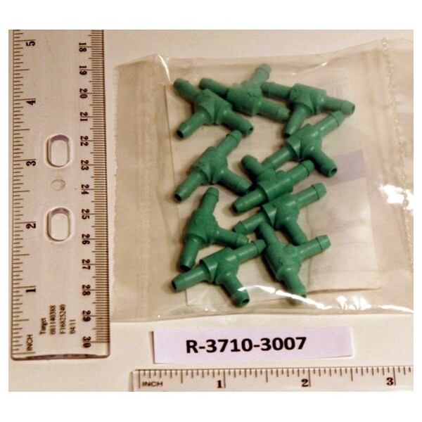 Johnson Controls R-3710-3007 Barbed Tee 1/4" .007 R-3710-300 - main